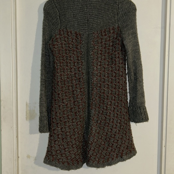 Anthropologie Moth sweater duster cardigan wool blend size small - Picture 11 of 11